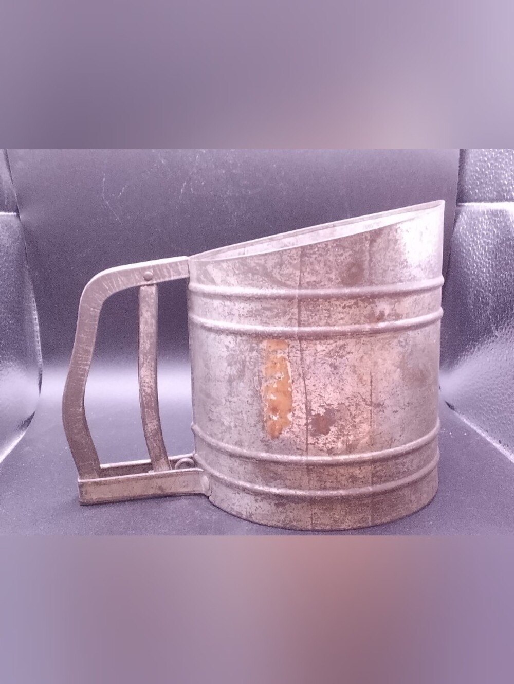 Vintage Sifter Works But Great For Decor Primitive Farmhouse